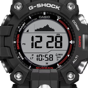 CASIO G-Shock GW9500-1 Mudman Triple Sensor Solar Black Watch