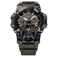 Casio G-Shock Mudmaster Tan Accents Green Compass Watch GWGB1000-1A3