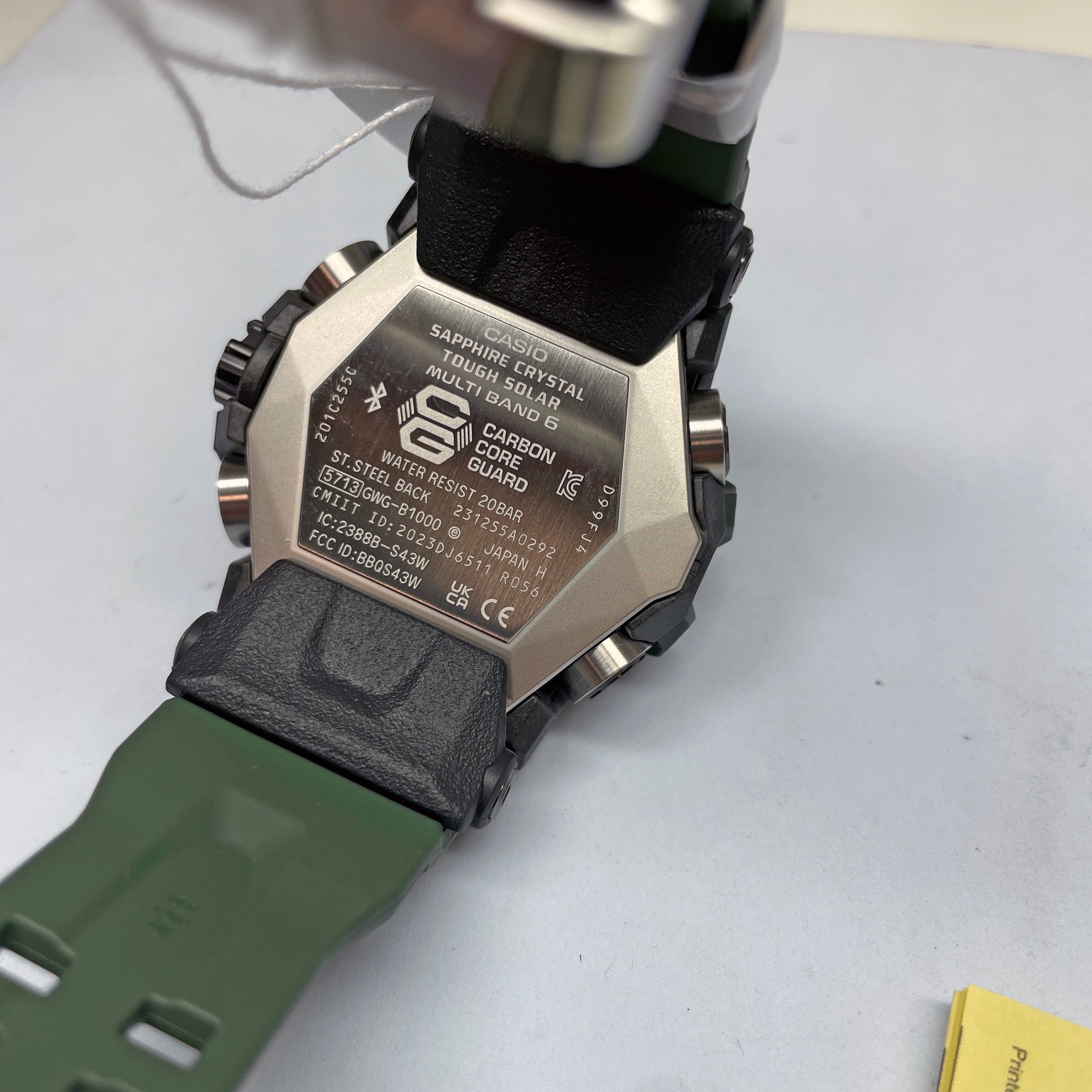 Casio G-Shock Master of G Mudmaster Connected Solar Watch GWGB1000-3A