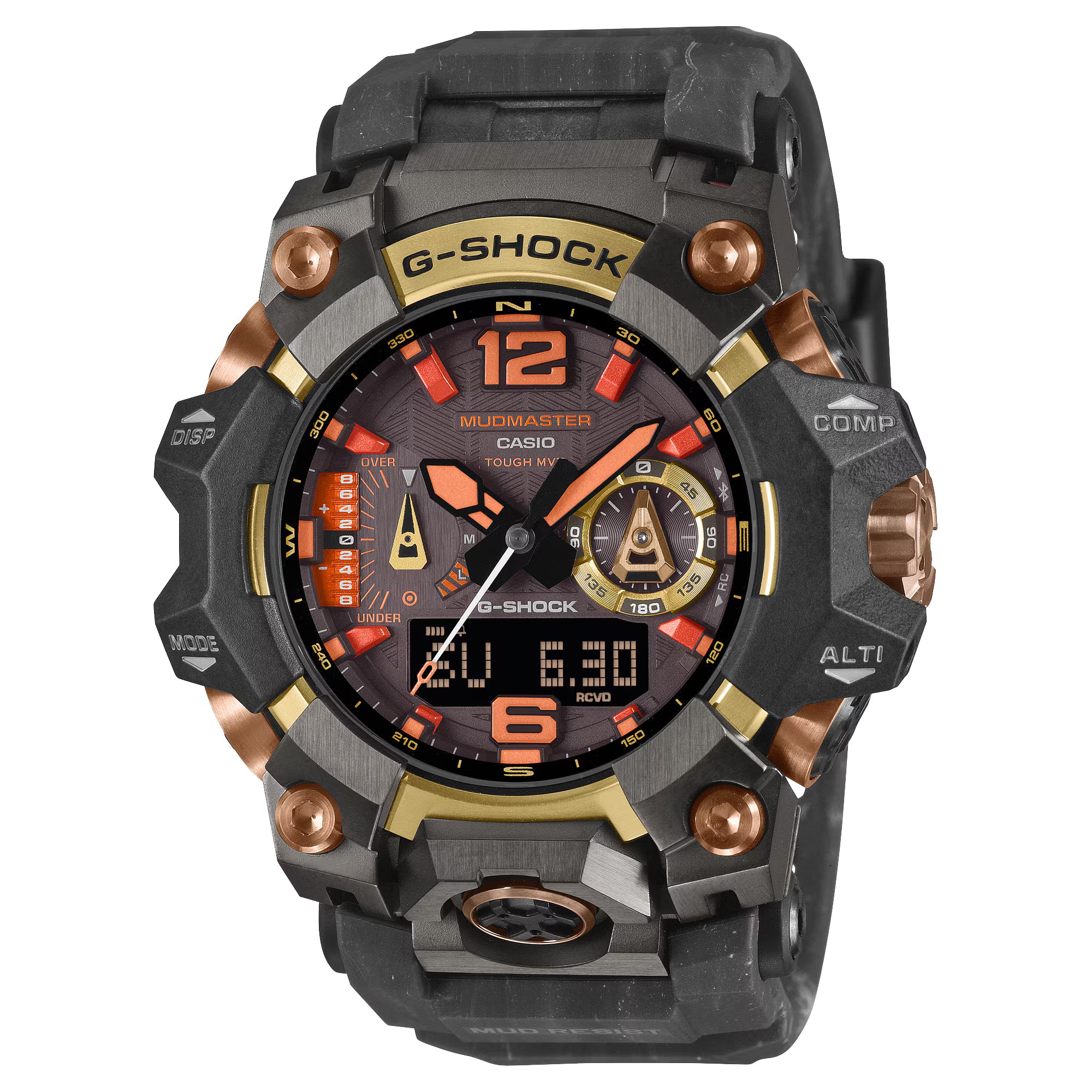 Casio G-Shock Mudmaster Magma Gold Limited Edition Watch GWGB1000MG-1A9