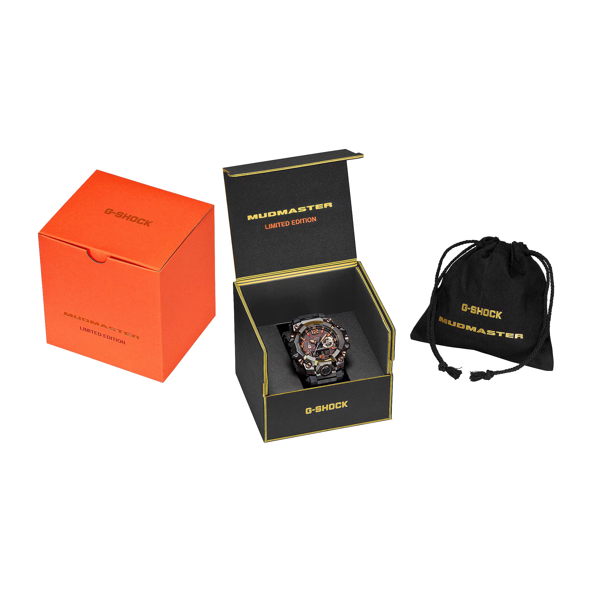 Casio G-Shock Mudmaster Magma Gold Limited Edition Watch GWGB1000MG-1A9