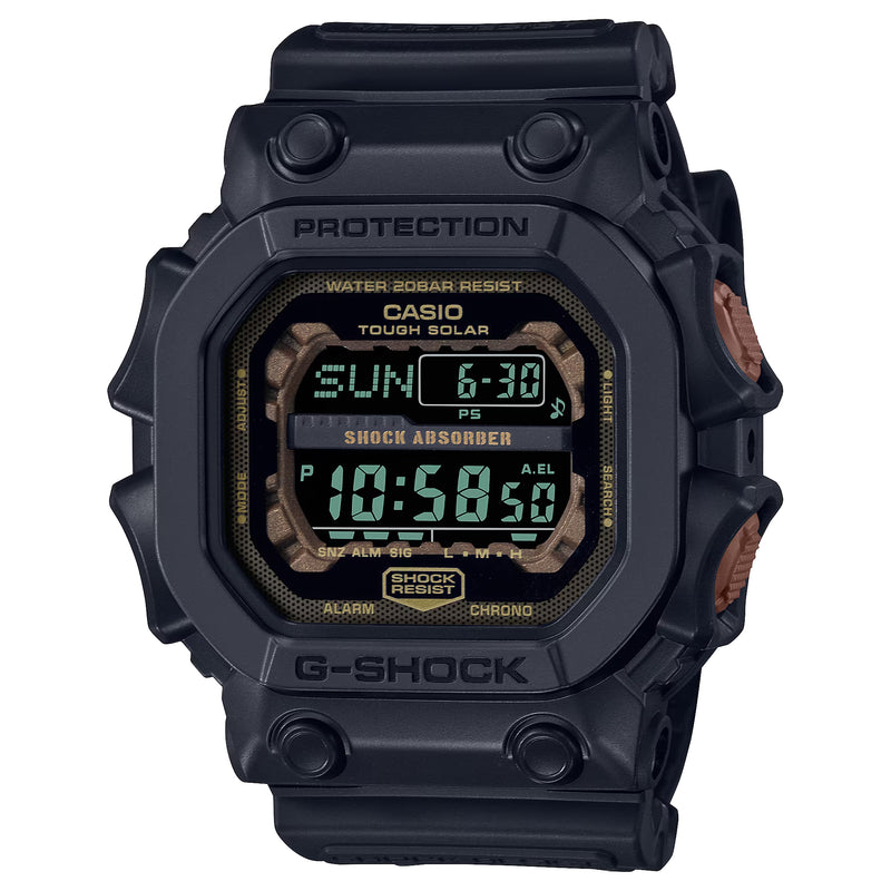 Casio G-Shock Black & Rust Color GX56RC-1 Black Solar Watch