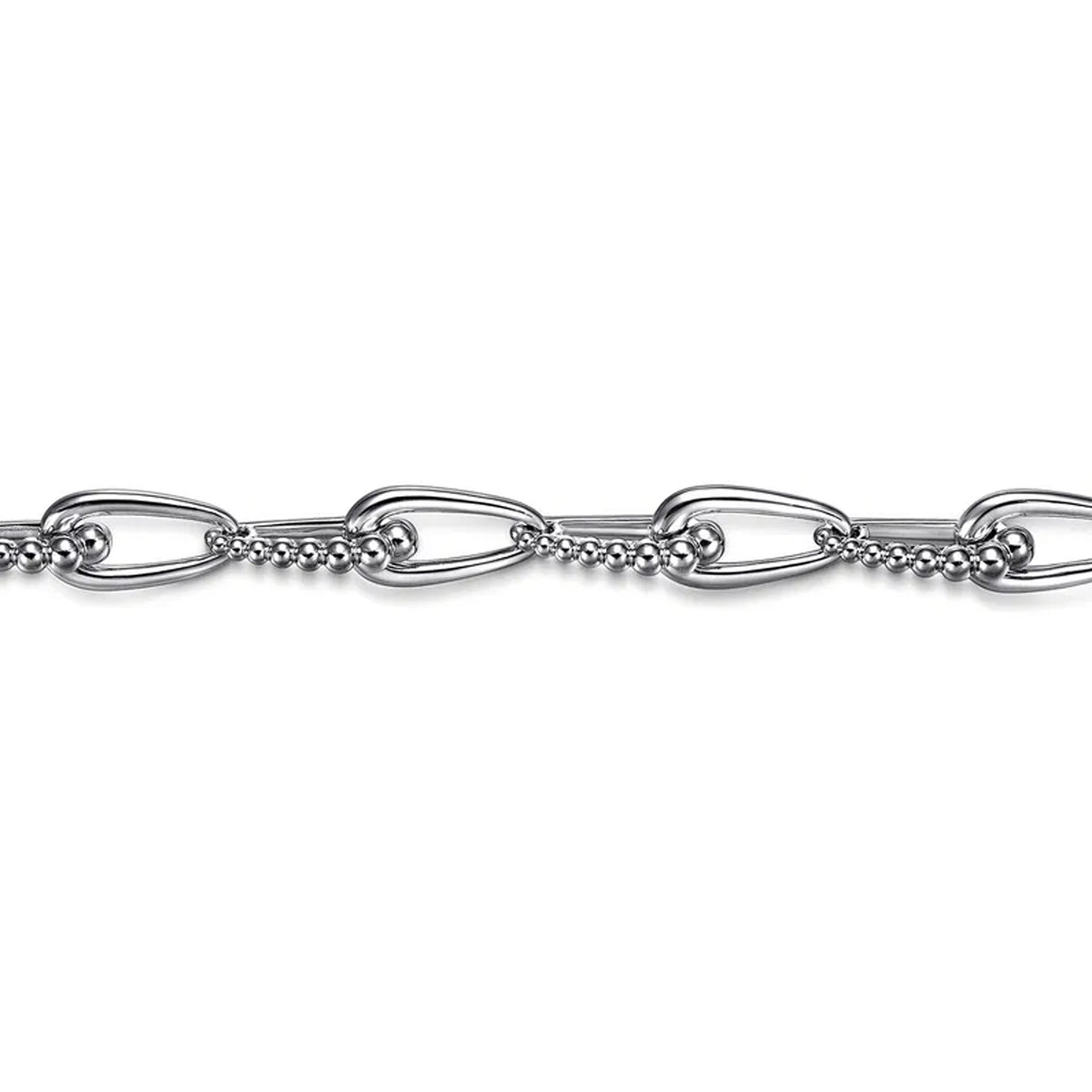 Gabriel & Co. Sterling Silver Bujukan Link Chain Bracelet - Timeless Elegance img2