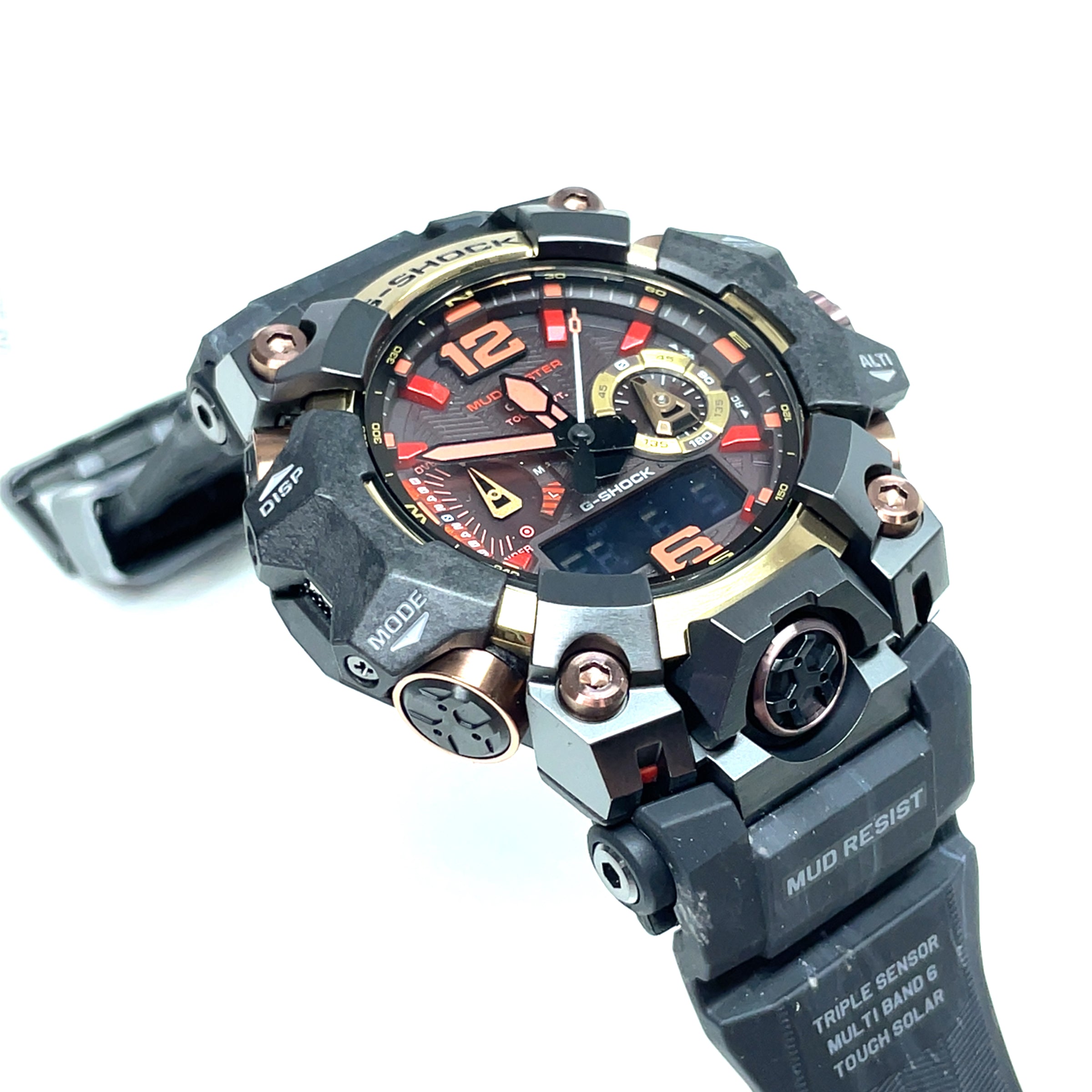 Casio G-Shock Mudmaster Magma Gold Limited Edition Watch GWGB1000MG-1A9