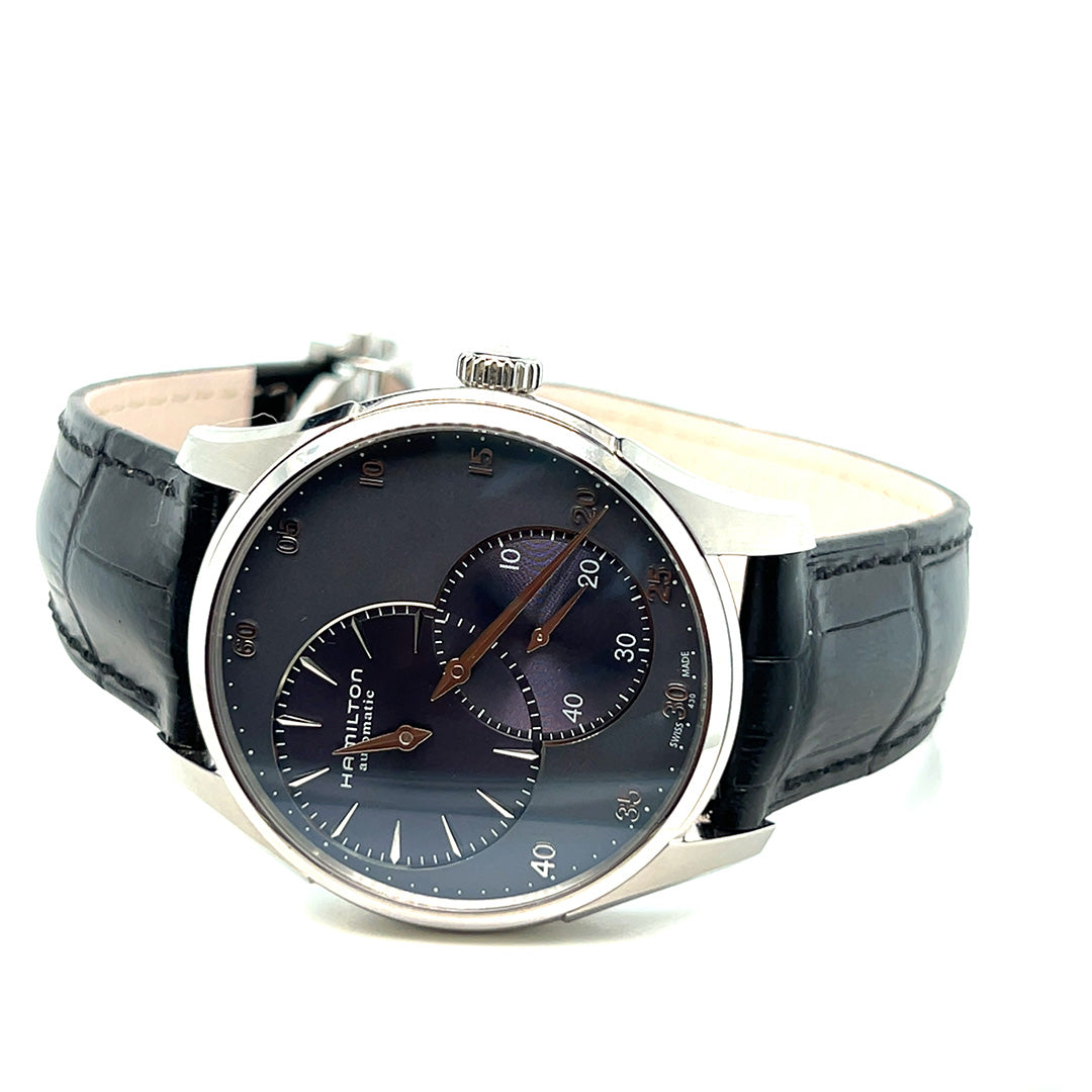 Pre-Owned Hamilton 43MM Jazzmaster Grey Dial Watch - NAGI