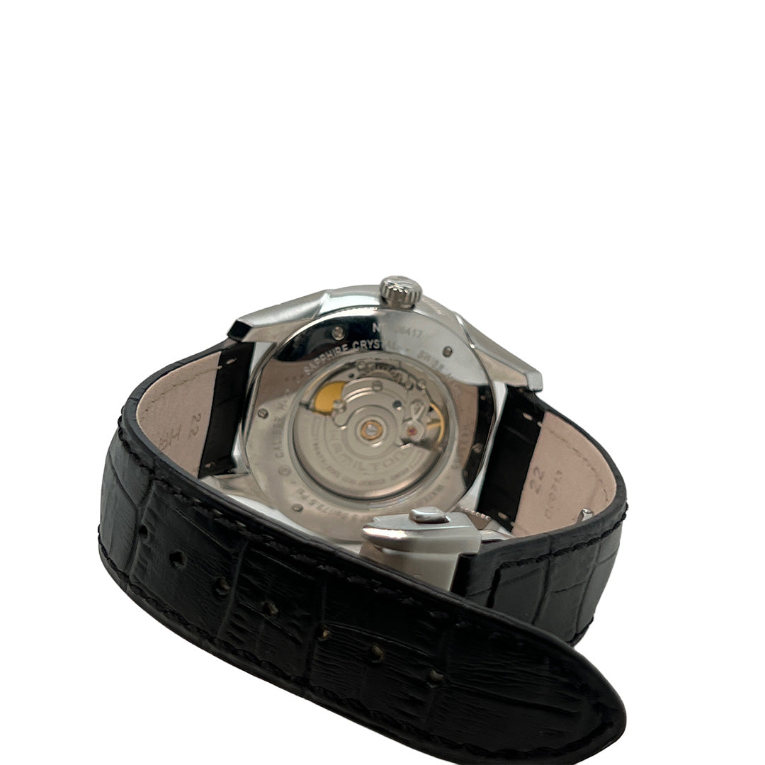 Pre-Owned Hamilton 43MM Jazzmaster Grey Dial Watch - NAGI