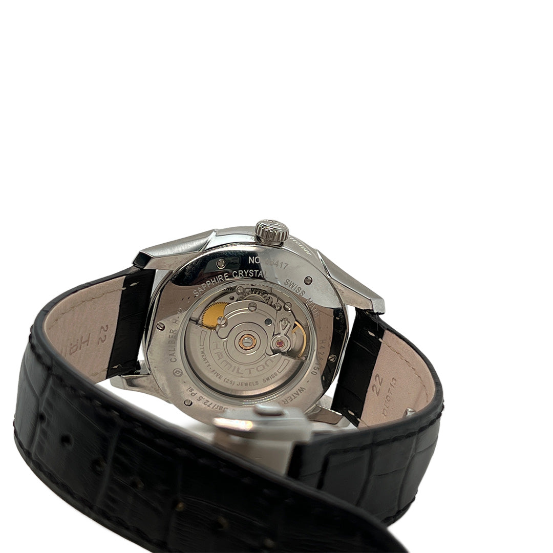 Pre-Owned Hamilton 43MM Jazzmaster Grey Dial Watch - NAGI