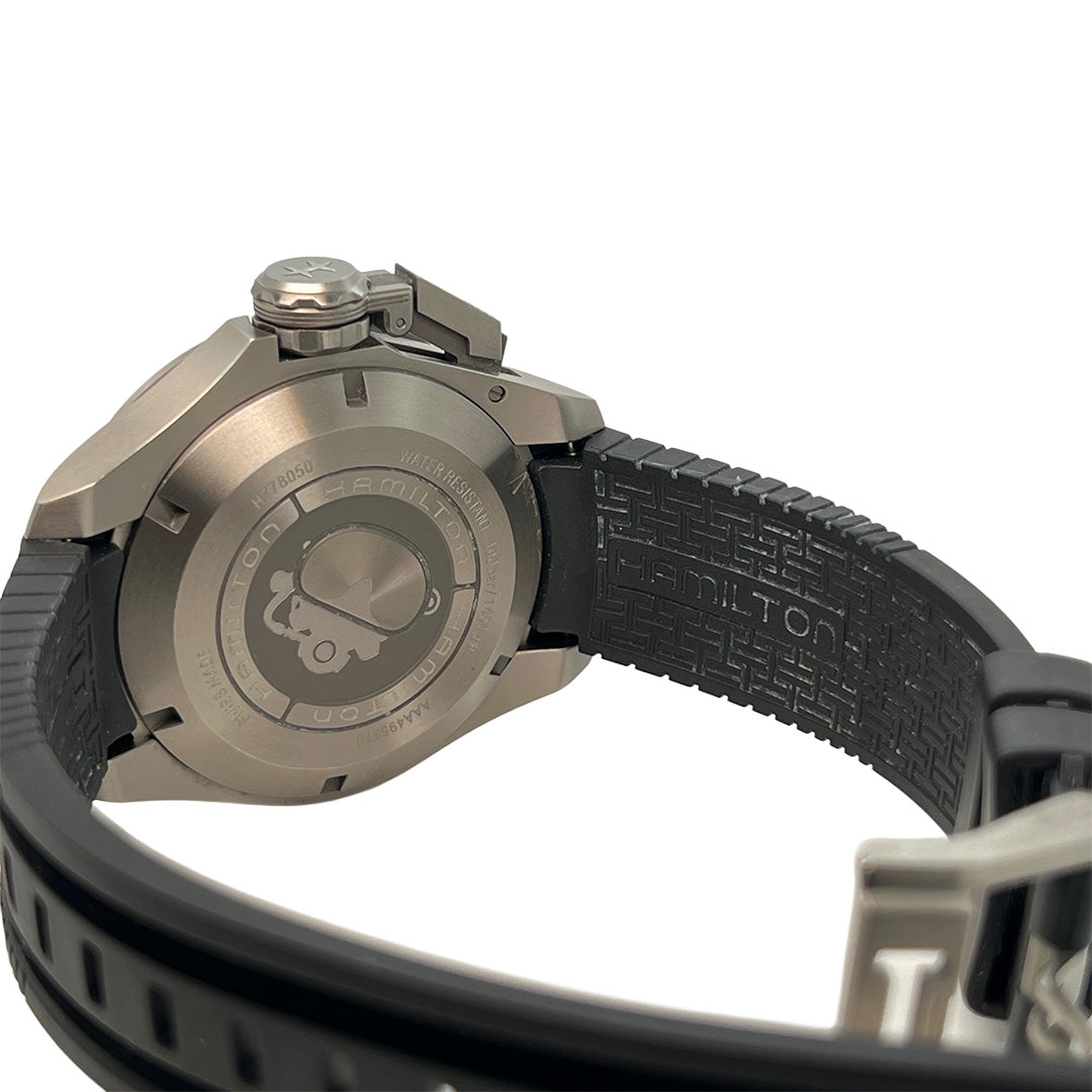Pre-Owned Hamilton Khaki Navy Frogman Titanium Automatic Watch