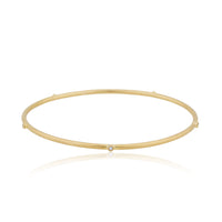 Lika Behar Hammered Bangle HM22-B-312-GD