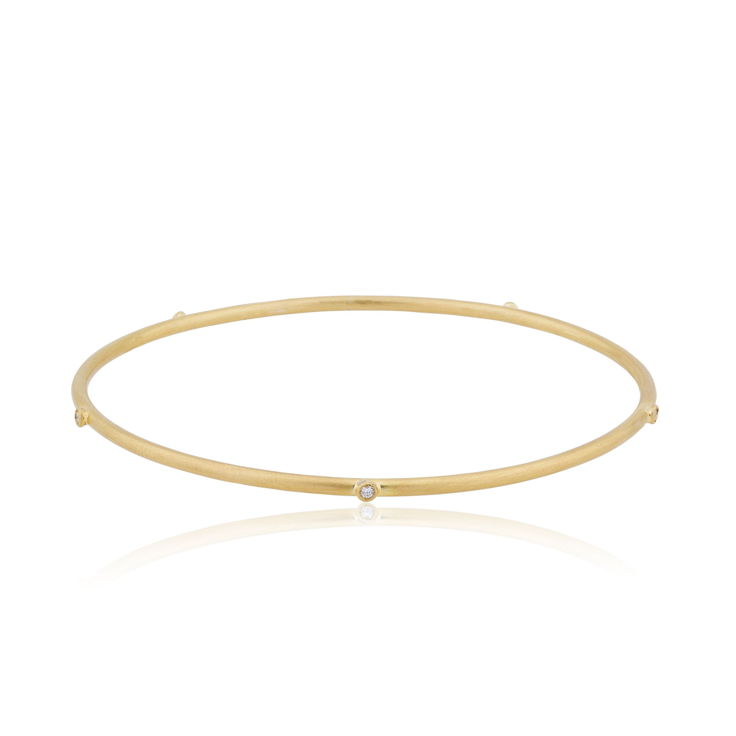 Lika Behar Hammered Bangle HM22-B-312-GD