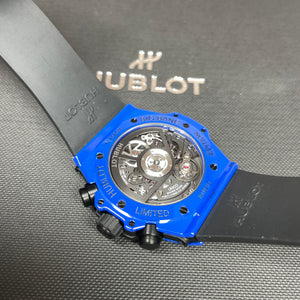 Hublot Blue Magic Big Bang Unico Chronograph 42mm Ceramic Watch