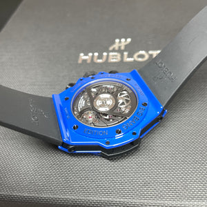 Hublot Blue Magic Big Bang Unico Chronograph 42mm Ceramic Watch