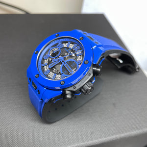 Hublot Blue Magic Big Bang Unico Chronograph 42mm Ceramic Watch