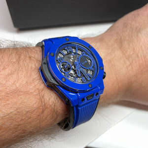 Hublot Blue Magic Big Bang Unico Chronograph 42mm Ceramic Watch