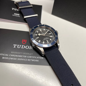 Pre-owned Tudor Black Bay Blue Bezel 41mm M79230B