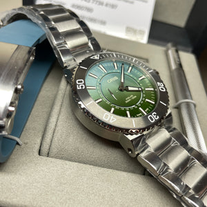 Oris Dat Watt Limited Edition II Green Watch 01 743 7734 4197-Set