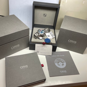 Oris Aquis Date Upcycle Calibre 400 43.5mm Watch 01 400 7790 4150-07 8 23 02PEB