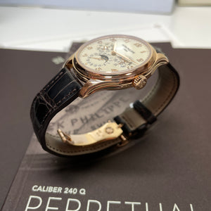 Pre-owned Patek Philippe Perpetual Calendar 39mm Rose Gold Ref. 5327R-001