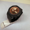Casio G-Shock GMAS2100 “Mini CasiOak” Black Metallic Gold Watch GMAS2100MD-1A