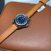 Shinola Runabout Mini 25mm Navy Blue Watch Bourbon Strap S0120273246