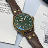 Pre-Owned IWC Spitfire Mission Accomplished Watch 46.2mm Green Bronze IW510506