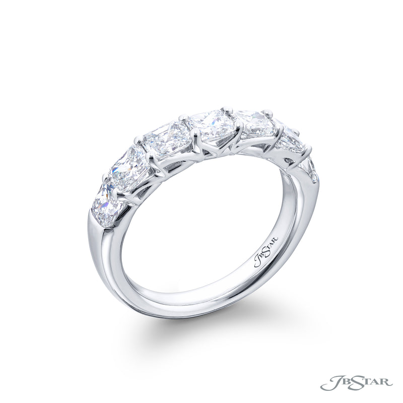 JB Star 7-Stone Radiant Diamond Band img1