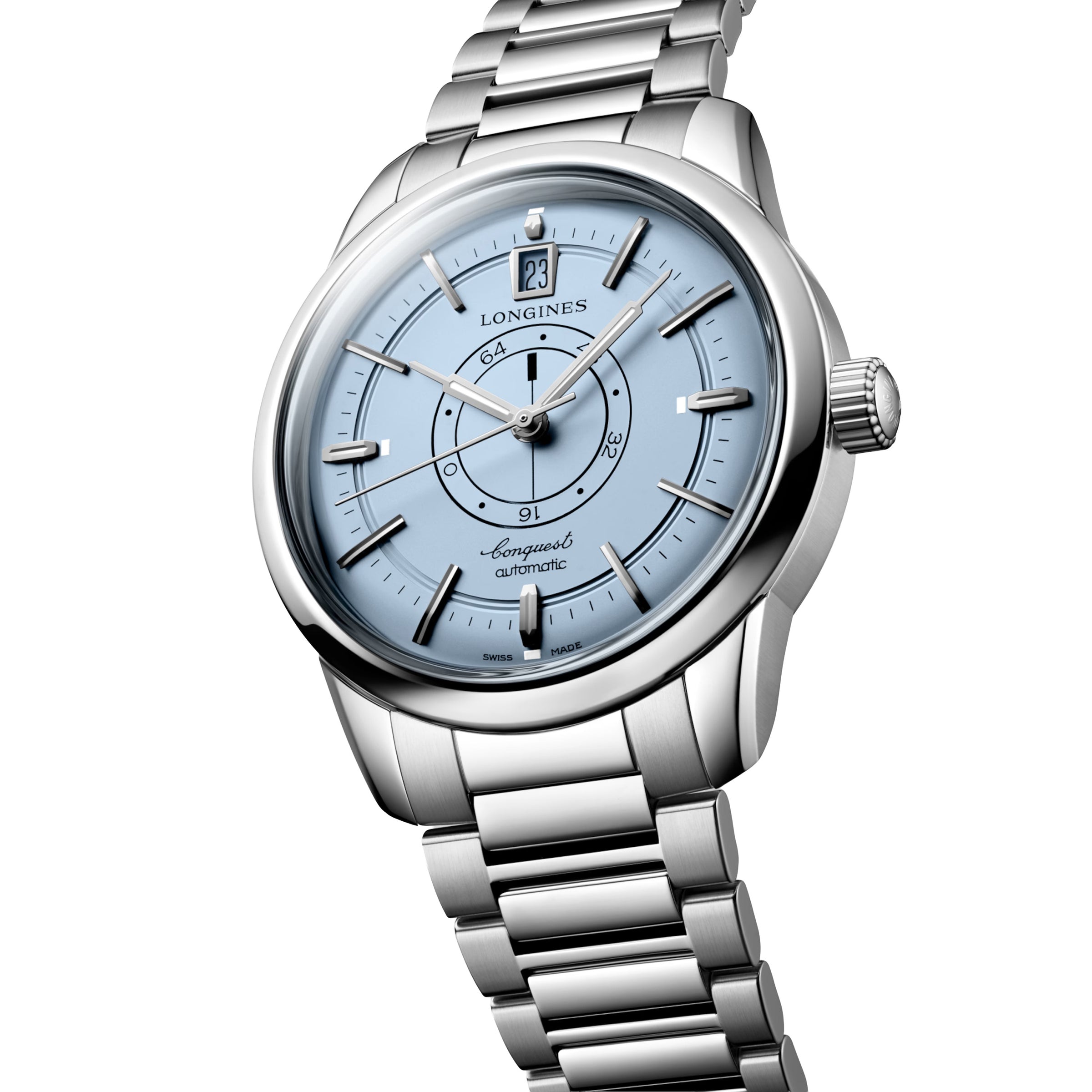 Longines Conquest Heritage Central Power Reserve Blue Opaline Dial Watch L16484926