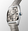 Longines Evidenza 26x30.60MM Automatic Champagne Colored Dial Grey Leather Strap Watch L21424662