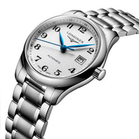 Longines Master 29MM Automatic Watch Silver Barleycorn Dial Stainless Steel Bracelet L22574786