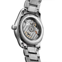 Longines Master 29MM Automatic Watch Silver Barleycorn Dial Stainless Steel Bracelet L22574786