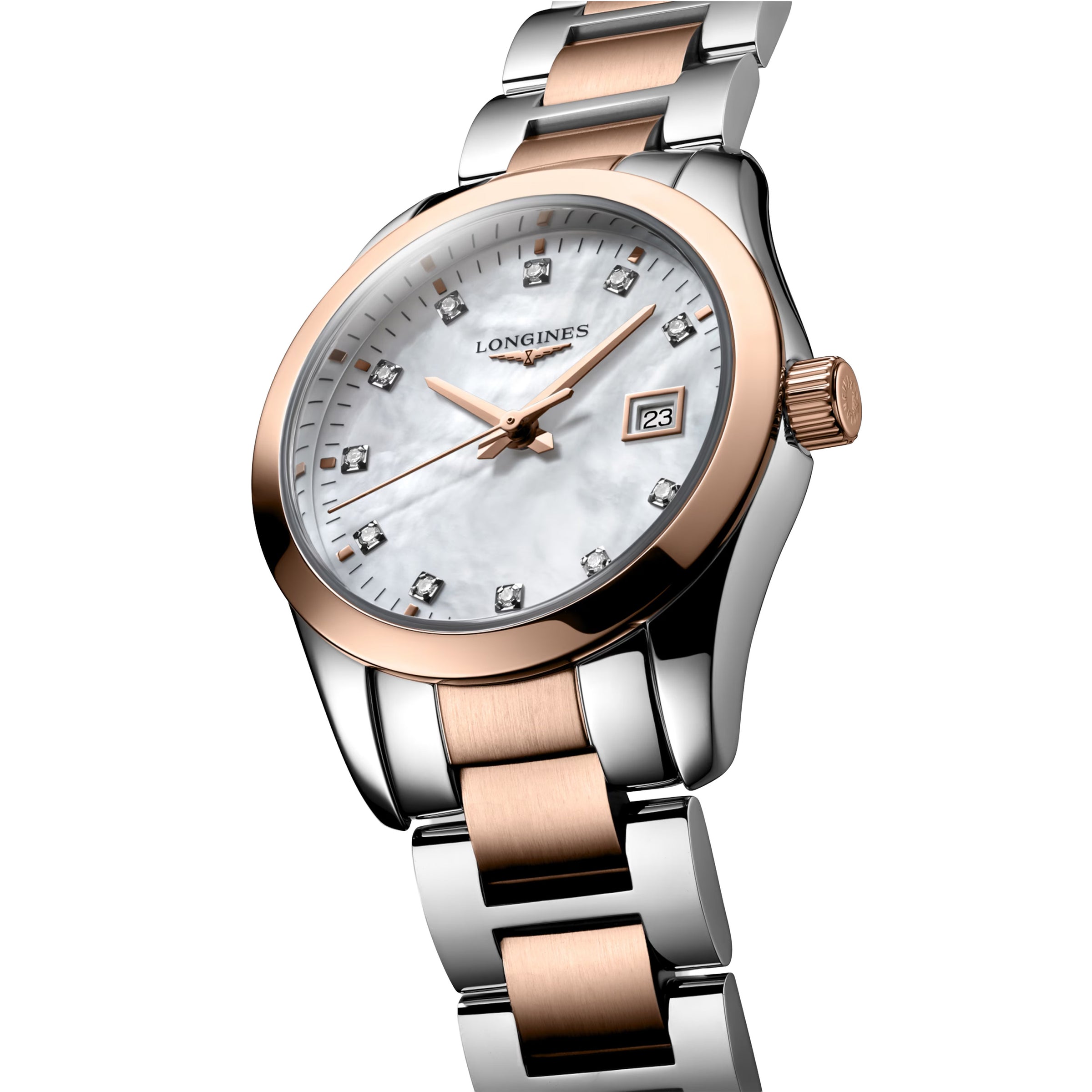 Longines Conquest Classic 29.5MM Quartz Red PVD Watch L22863877