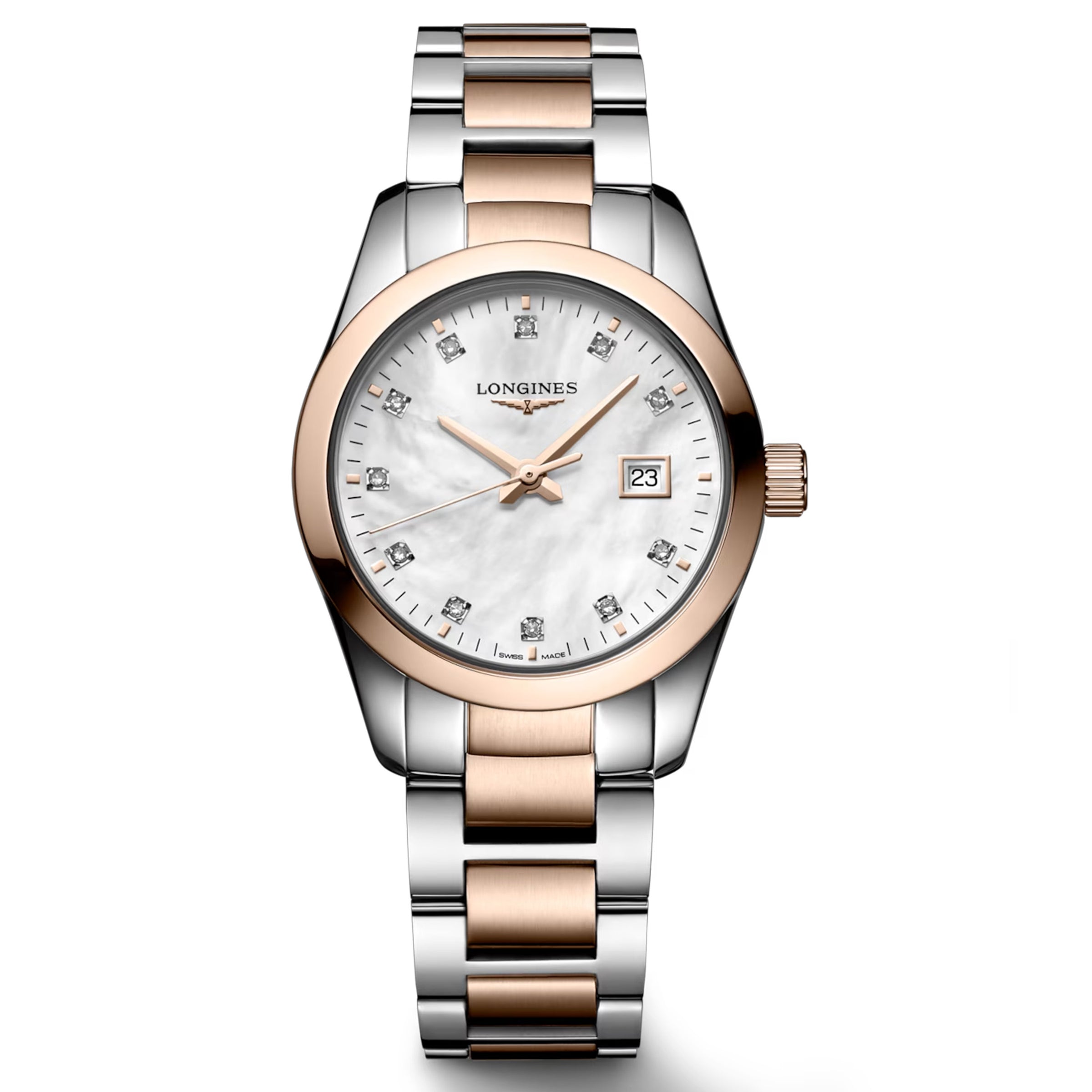 Longines Conquest Classic 29.5MM Quartz Red PVD Watch L22863877