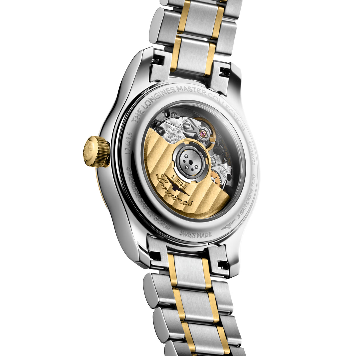 Longines Master Collection 30MM Mother of Pearl Dial Two-Tone Watch L24495877