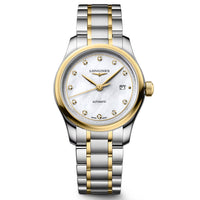 Longines Master Collection 30MM Mother of Pearl Dial Two-Tone Watch L24495877