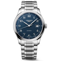 Longines Master 41MM Automatic Watch Blue Dial Stainless Steel Bracelet L29504936 - NAGI