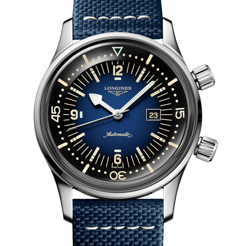 Longines Legend Diver 36MM Automatic Blue Dial & Strap Watch L33744902