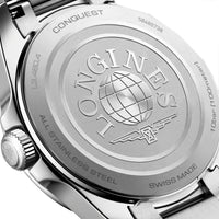 Longines Conquest 34MM Quartz Watch Mother of Pearl Dial Stainless Steel L34604876 - NAGI