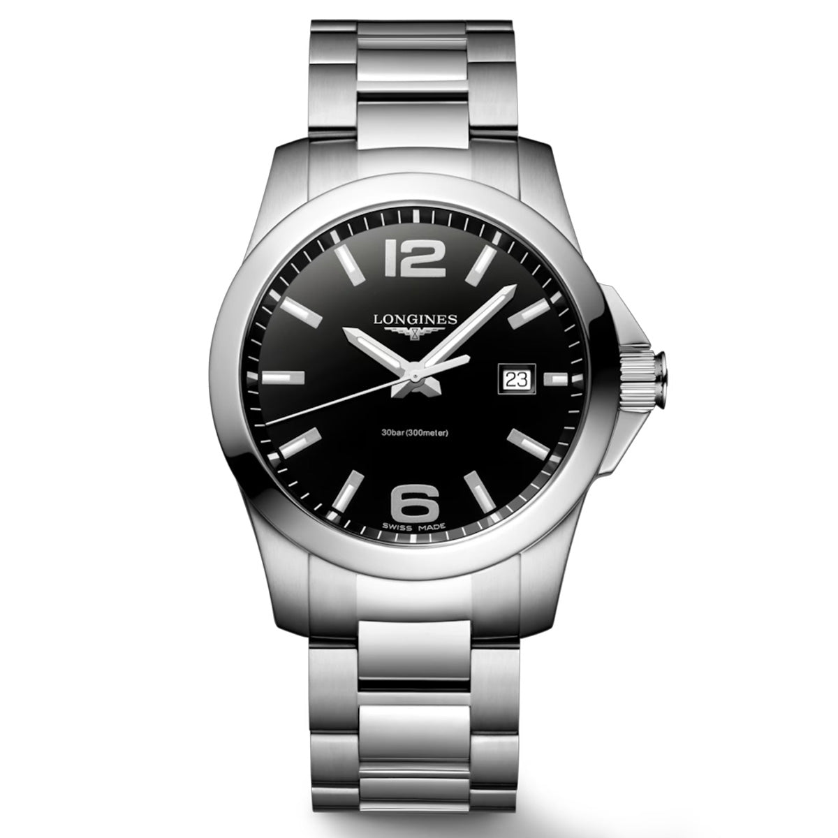 Longines Conquest 41MM Black Dial Watch L37594586