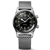 Longines Heritage Legend Diver 42MM Automatic Black Dial Watch L37744506