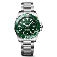 Longines Hydroconquest 39MM Green Dial aand Case Automatic Watch