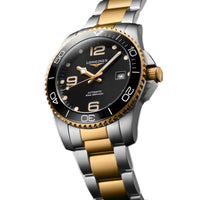 Longines Hydroconquest 41MM Automatic Black Dial Two-Tone Watch L37813567
