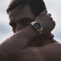 Longines Hydroconquest 41MM Automatic Black Dial Two-Tone Watch L37813567