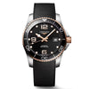 Longines 41MM Hydroconquest Automatic Sunray Black Dial Watch L37813589