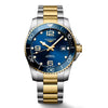 Longines 41MM Hydroconquest Automatic Blue Dial Two-Tone Watch L37813967