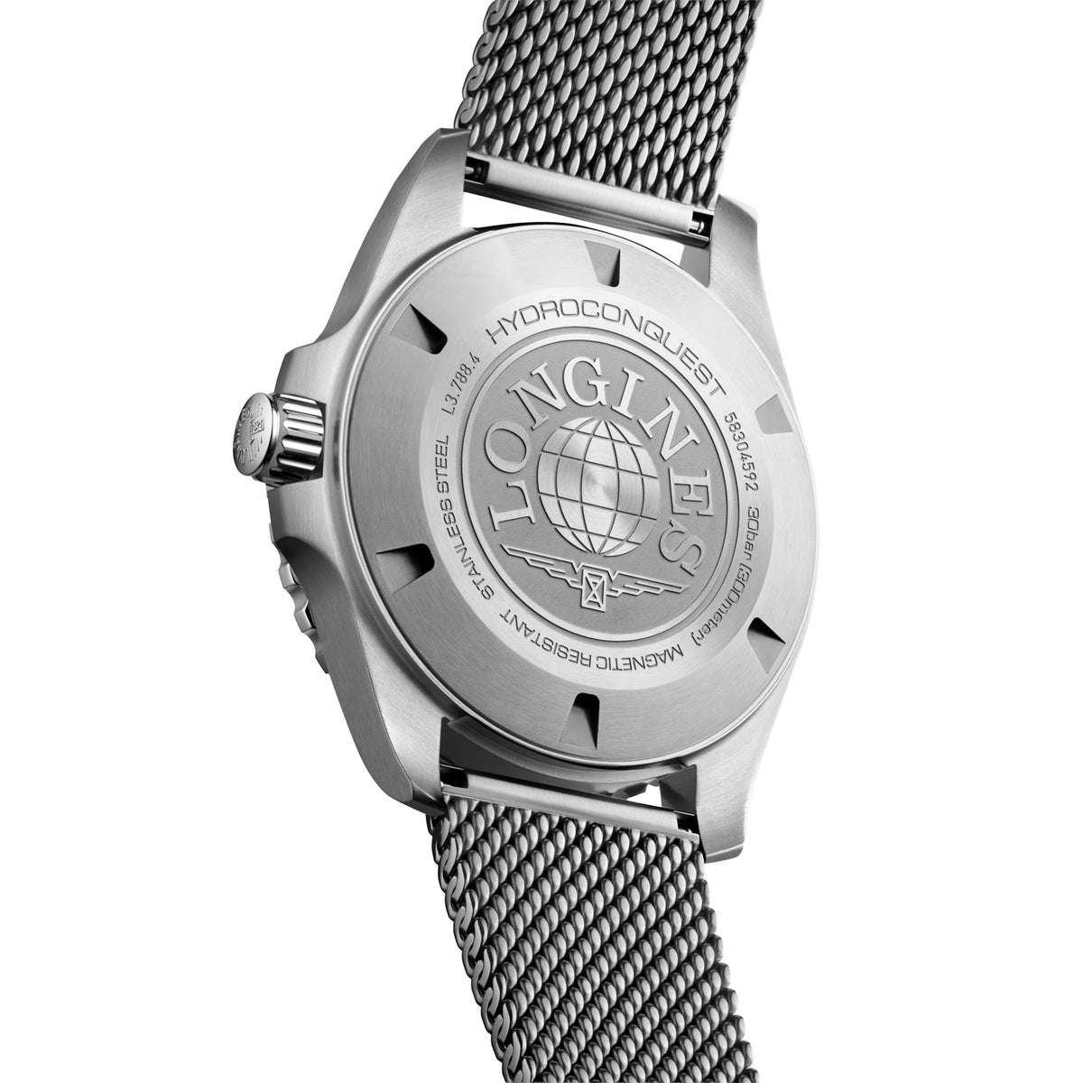 Longines Hydroconquest 42MM Black Dial Grey Ceramic Bezel Automatic Watch L37884706
