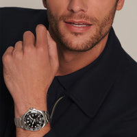 Longines HydroConquest 41MM GMT Black Dial Stainless Steel Watch L37904566