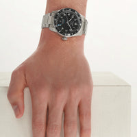 Longines Spirit Zulu Time 42MM Black Dial Automatic Stainless Steel Watch L38124536