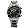 Longines Spirit Flyback 42MM Automatic Watch Chronograph Grey Dial Titanium Bracelet L38211536