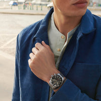 Longines Spirit Flyback 42MM Automatic Watch Chronograph Grey Dial Titanium Bracelet L38211536