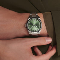 Longines Conquest 41MM Automatic Green Dial Stainless Steel Watch L38304026